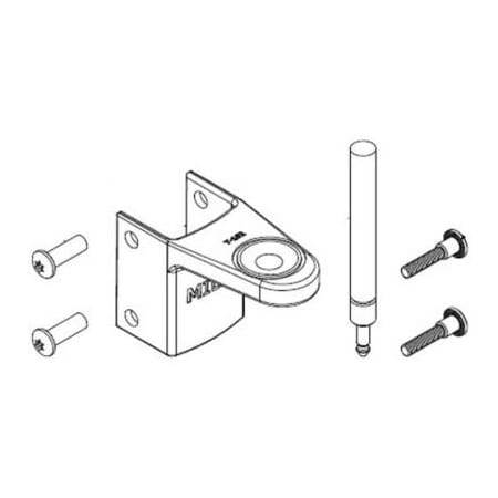 Bradley Bradley Bathroom Partition Top Hinge Kit, Zamak, Baked Enamel - HDWT-T100 HDWT-T100